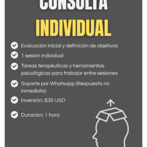 Consulta psicológica Ansiedad